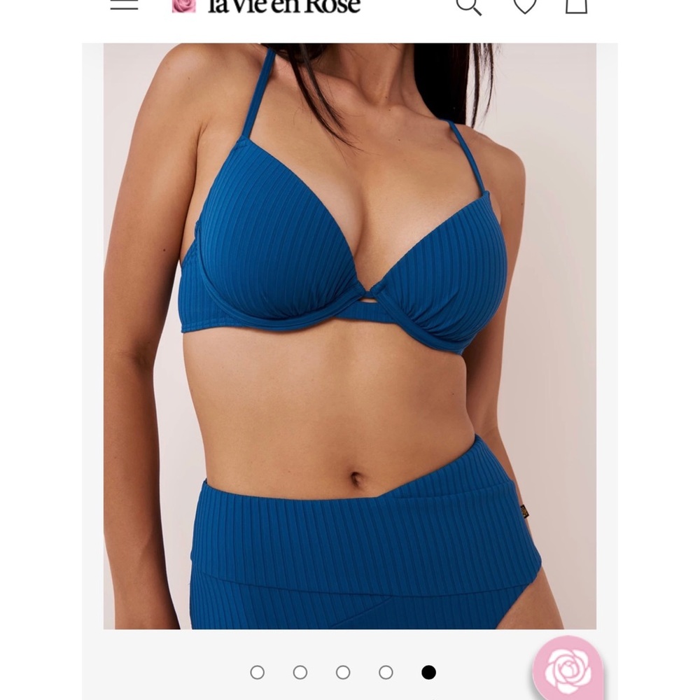 La Vie En Rose Push-up Bikini Top